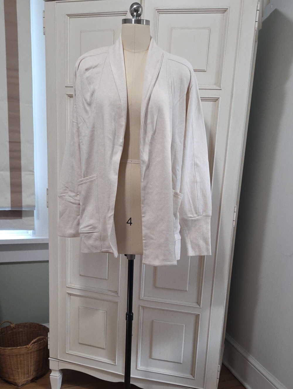 Pact Cream Open-Front Women’s Cardigan